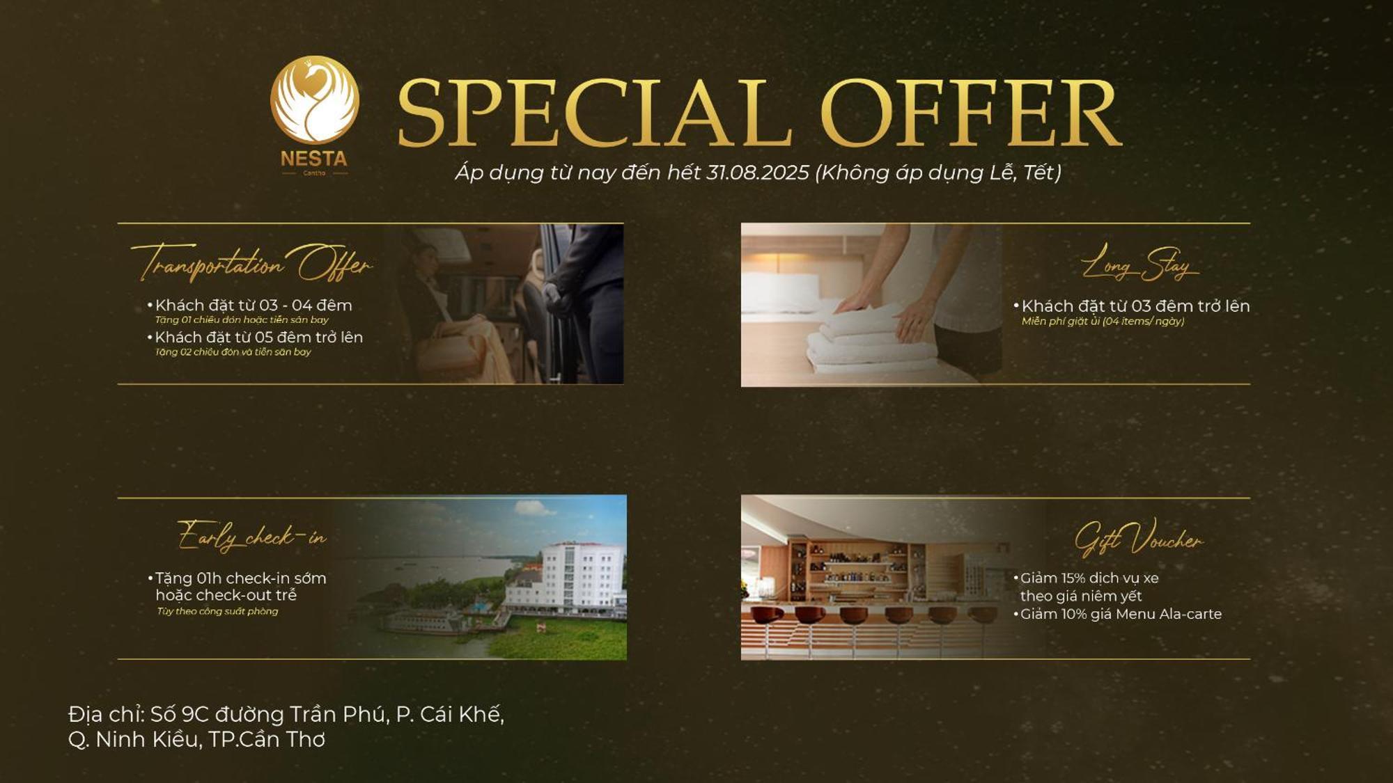 Nesta Hotel Cần Thơ Extérieur photo